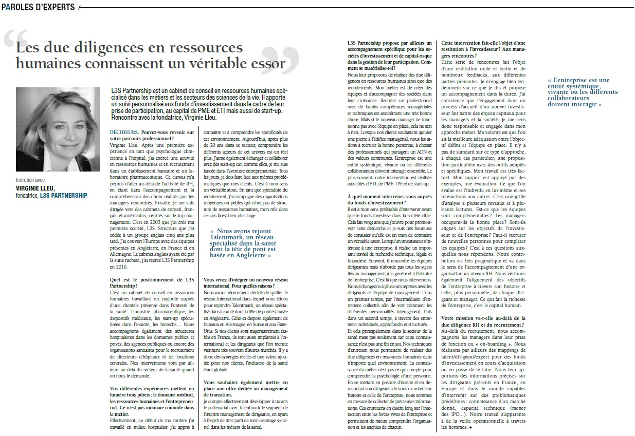 interviews avec les experts en rencontres